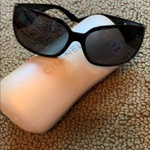 Chanel Sunglasses in Black with crystals